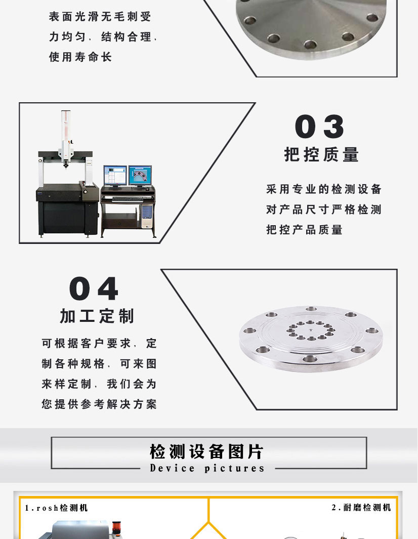 对焊带孔法兰盲板